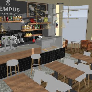Tempus Café Boceto 3D